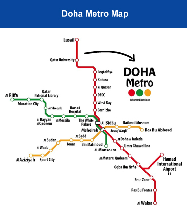 Doha Metro Map