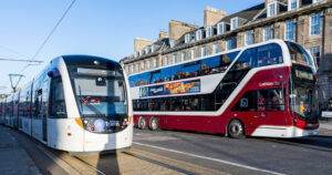 Edinburgh Public Transport vehicles for easy travel
