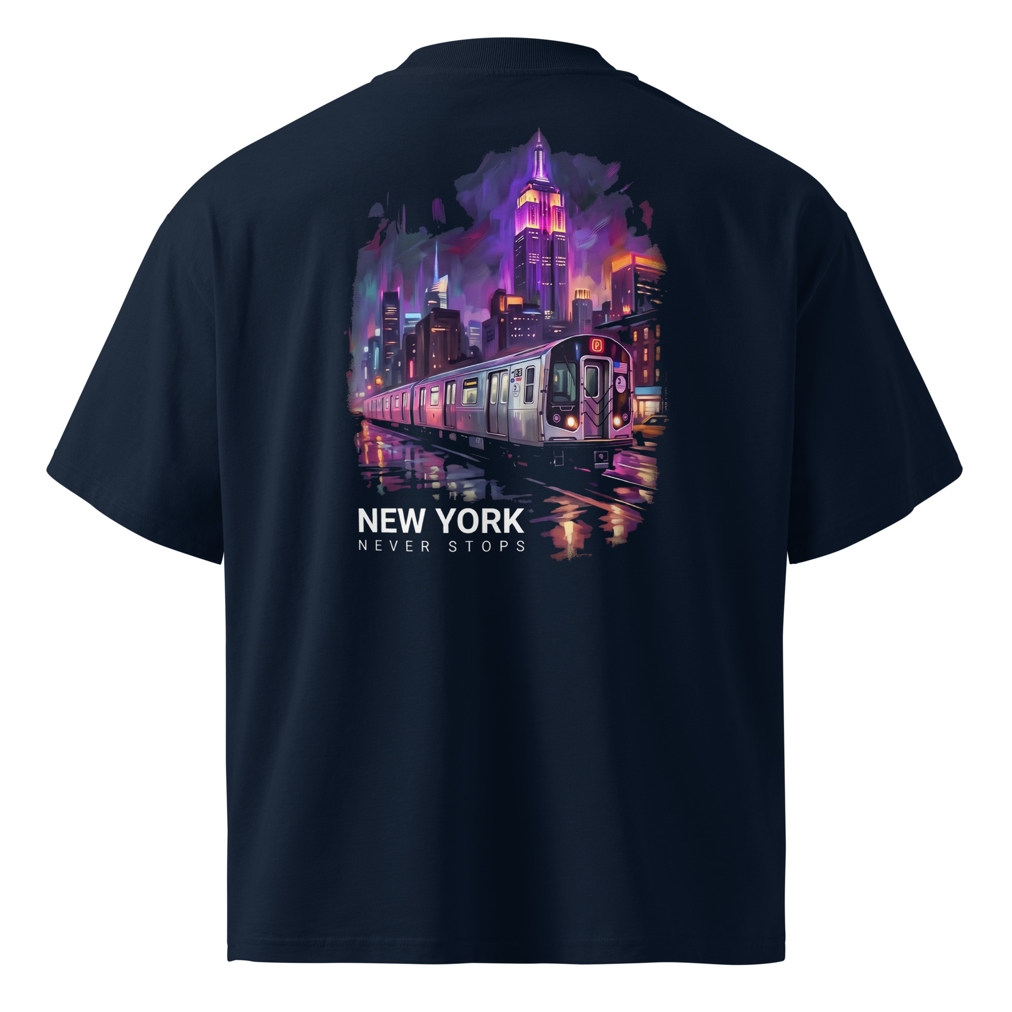 New York Cityscape T-Shirt – Bring NYC Skyline Style to Your Wardrobe - Image 5