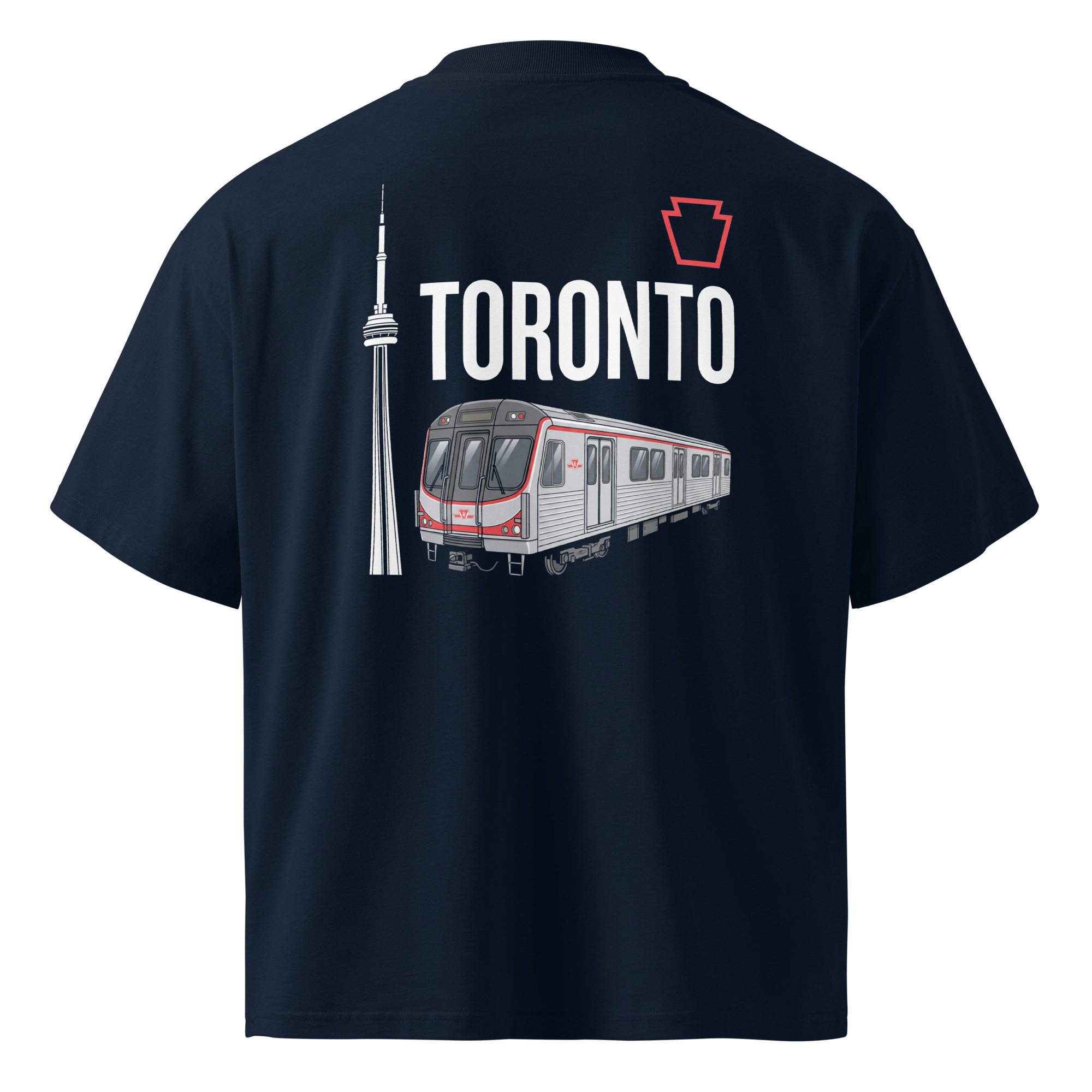 Toronto Subway Train T-Shirt – Celebrate Toronto's Transit and CN Tower - Image 5