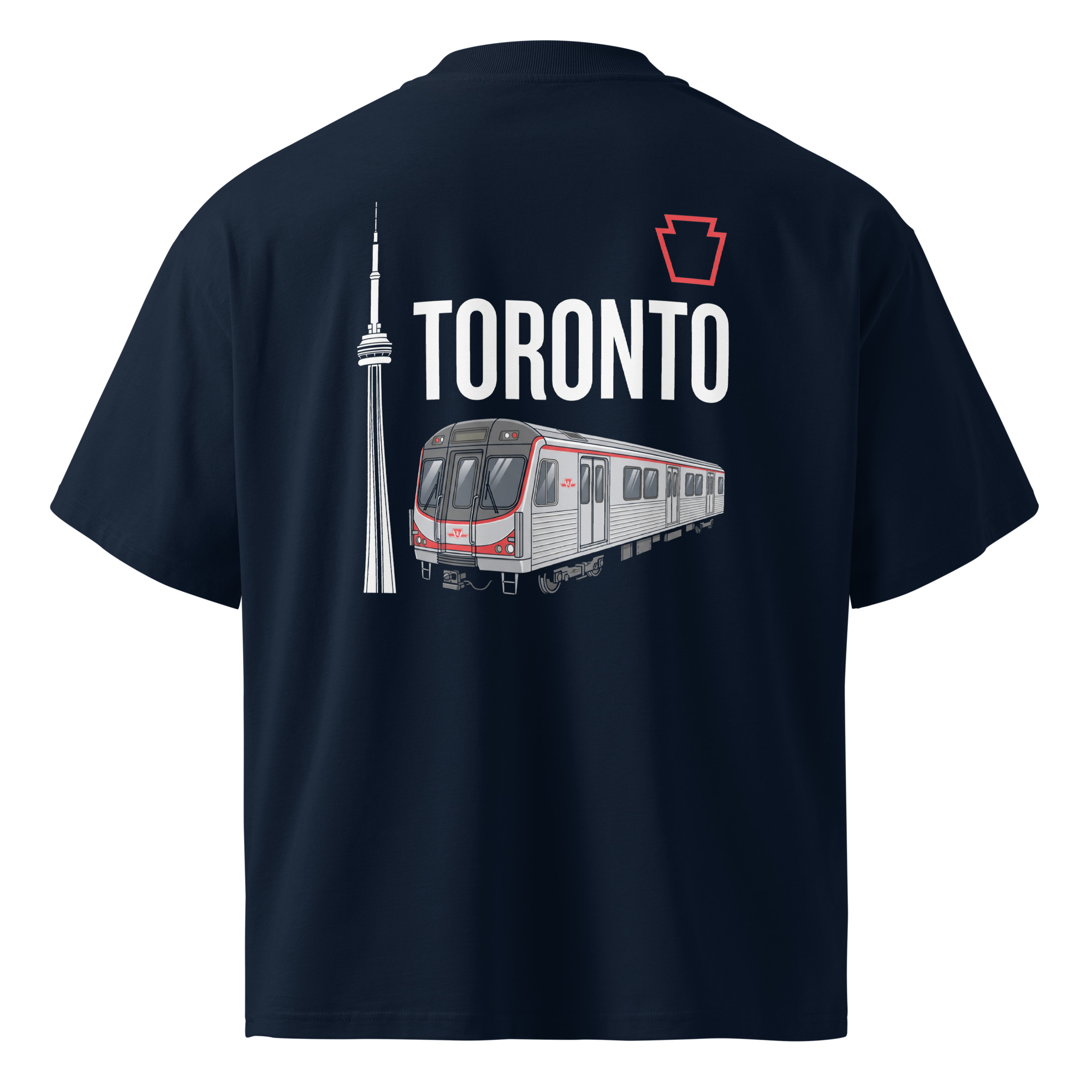 Toronto Subway Train T-Shirt – Celebrate Toronto's Transit and CN Tower - Image 7